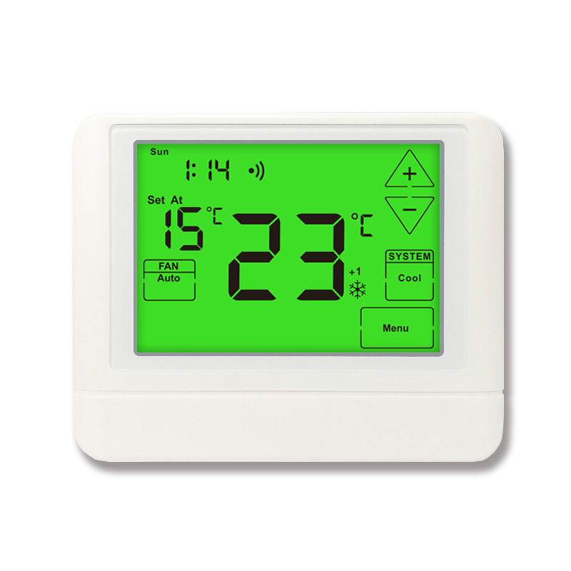 The fan mode in these thermostats runs the blower continuously or periodically, even when heating or cooling isn’t active. 